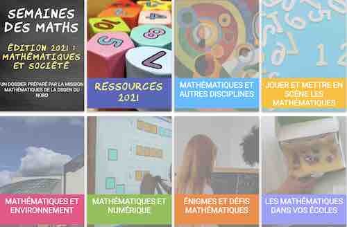 DSDEN59 Site ressources Semaine des maths