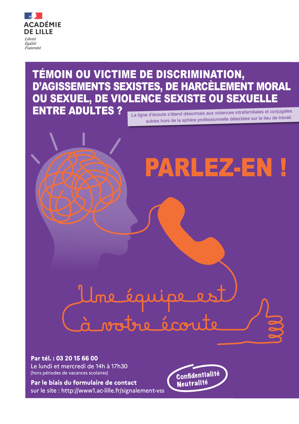 Affiche VDHA - Parlez-en