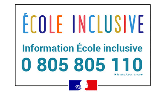 Information École inclusive 0 805 805 110