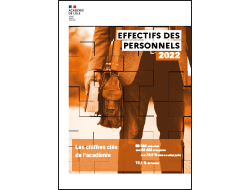 Couverture du document Effectifs des personnels 2022